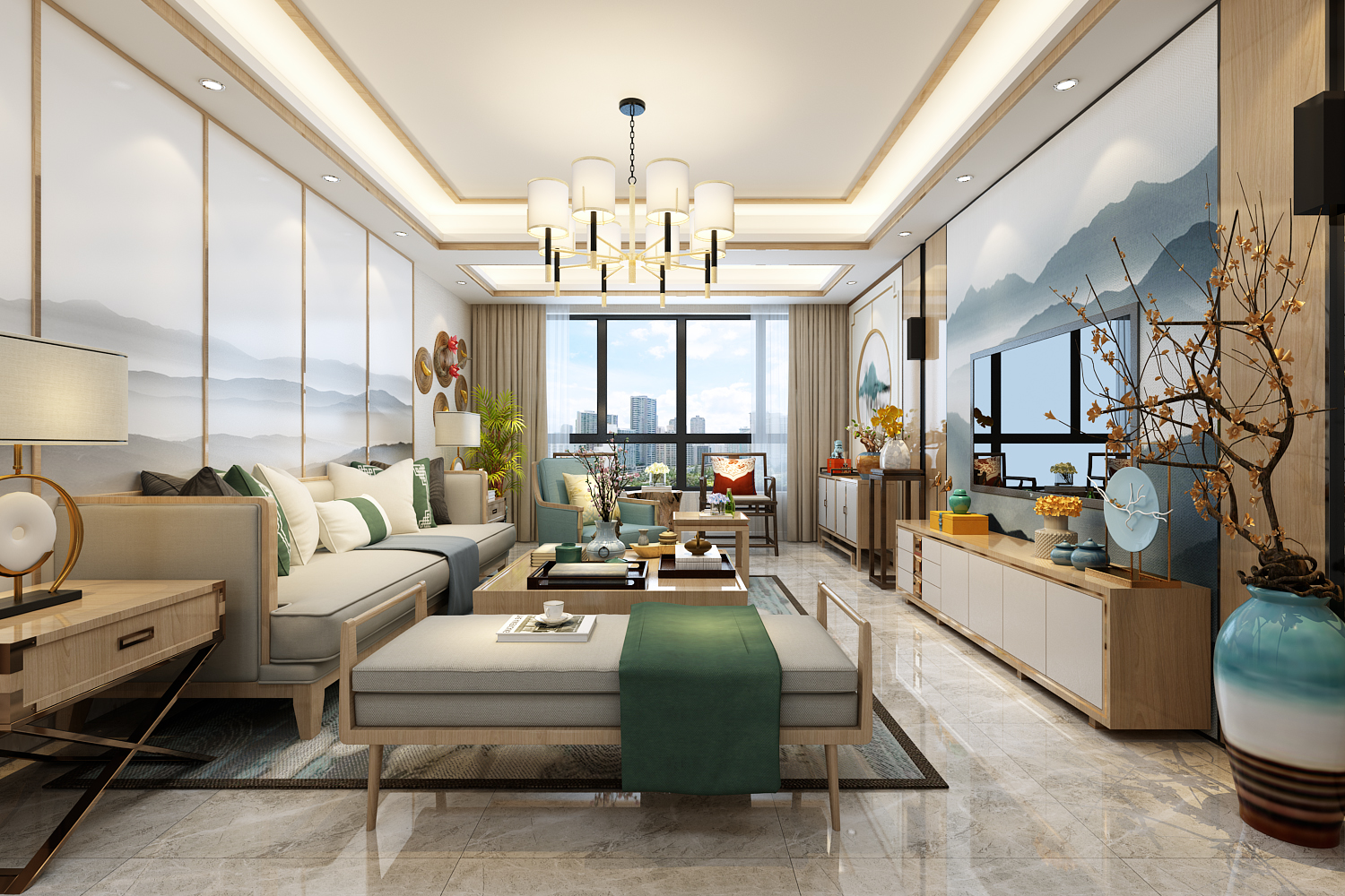 120平米裝修效果圖 120平米裝修效果圖