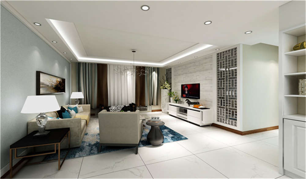 龍湖九里晴川-現(xiàn)代簡約-臥室設計效果圖