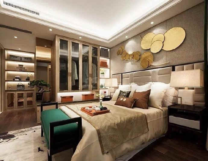 龍湖九里晴川-現(xiàn)代簡(jiǎn)約-臥室設(shè)計(jì)效果圖